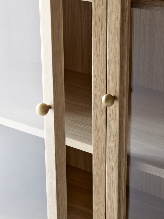 Trace Single SC87 Vitrine Schrank Eiche natur 