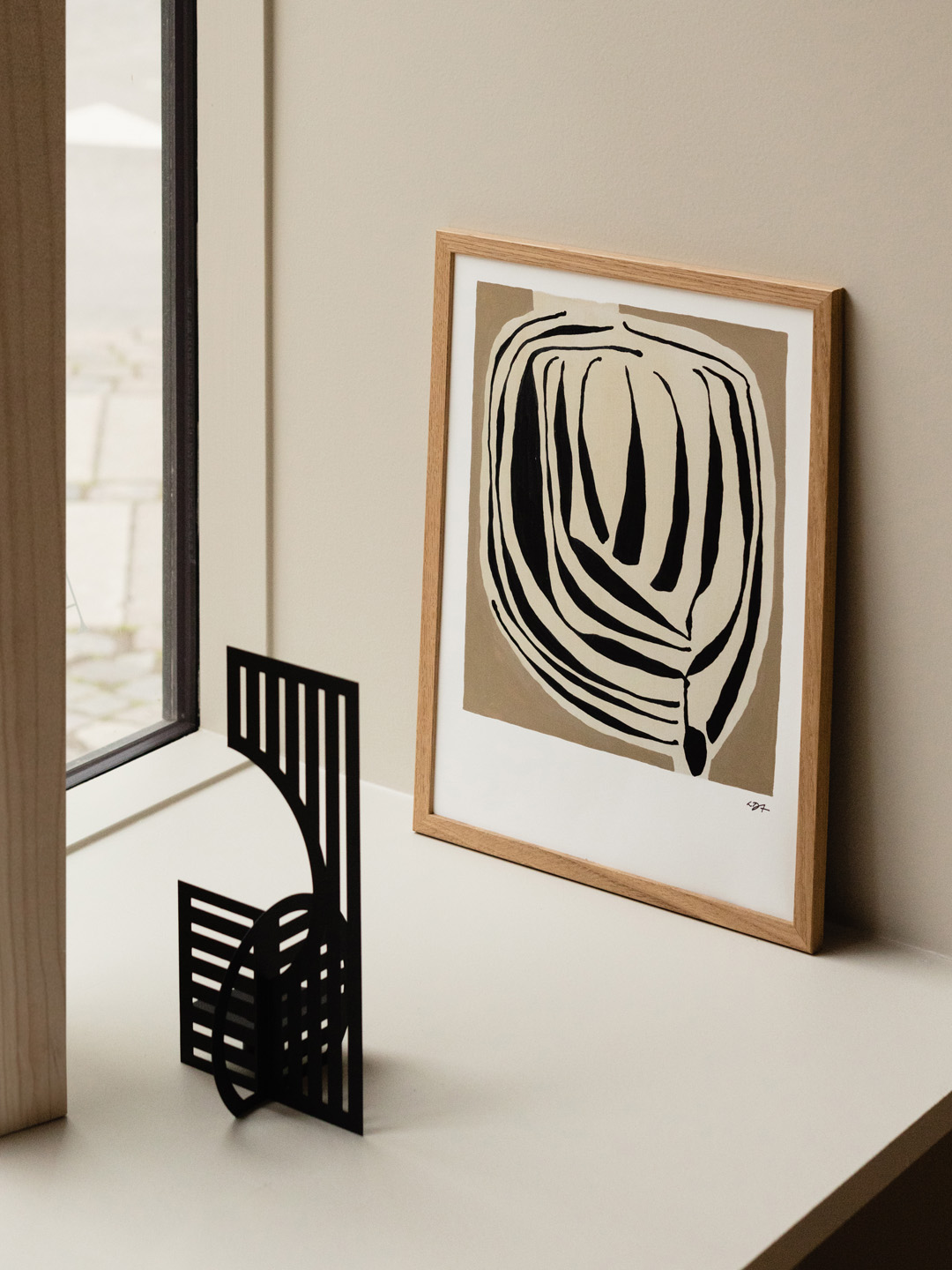 Leise Dich Abrahamsen Layered Art Print 30x40 cm Leise Dich Abrahamsen Layered Art Print 30x40 cm