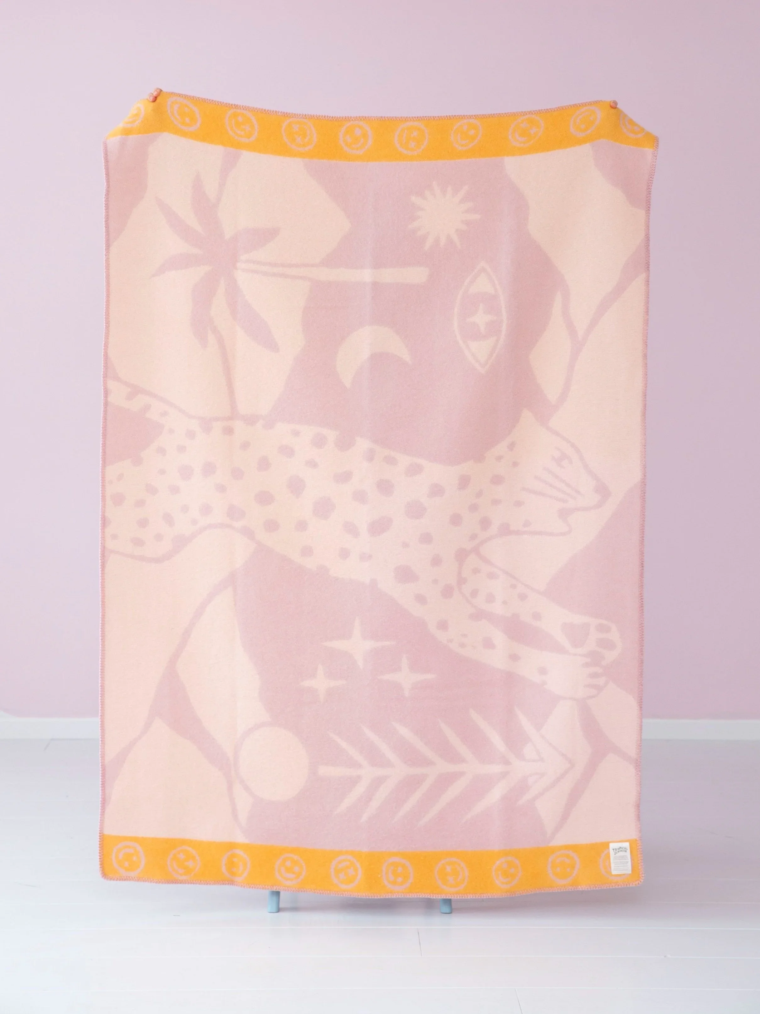 Wolldecke 130 x 180 cm Cat Mountain