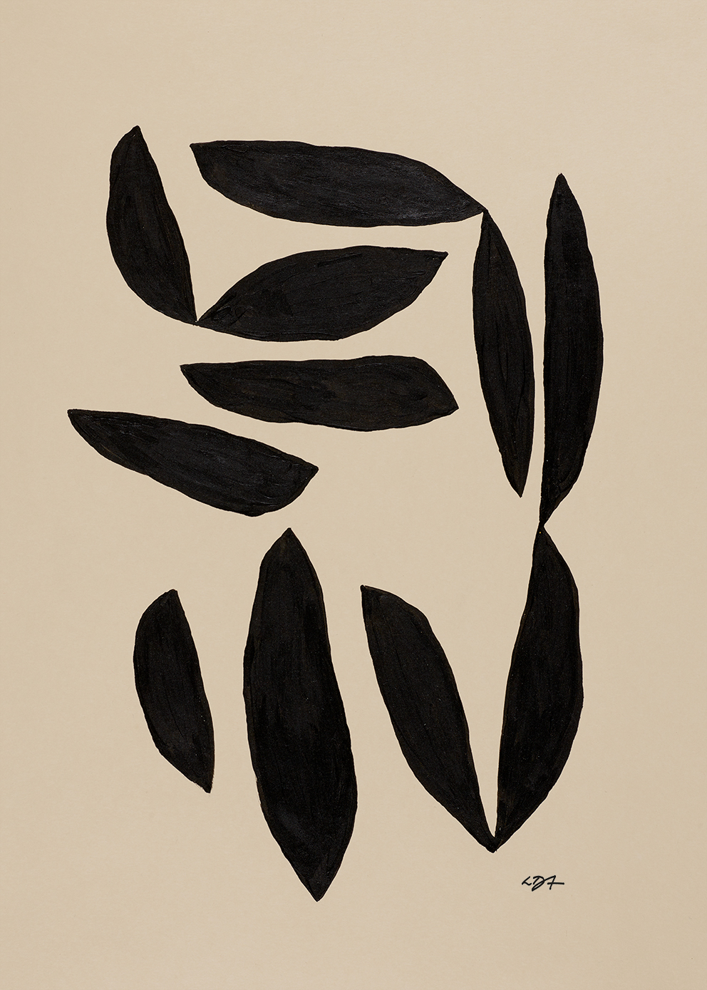 Leise Dich Abrahamsen In the Fall Art Print 70x100 cm Leise Dich Abrahamsen In the Fall Art Print 70x100 cm