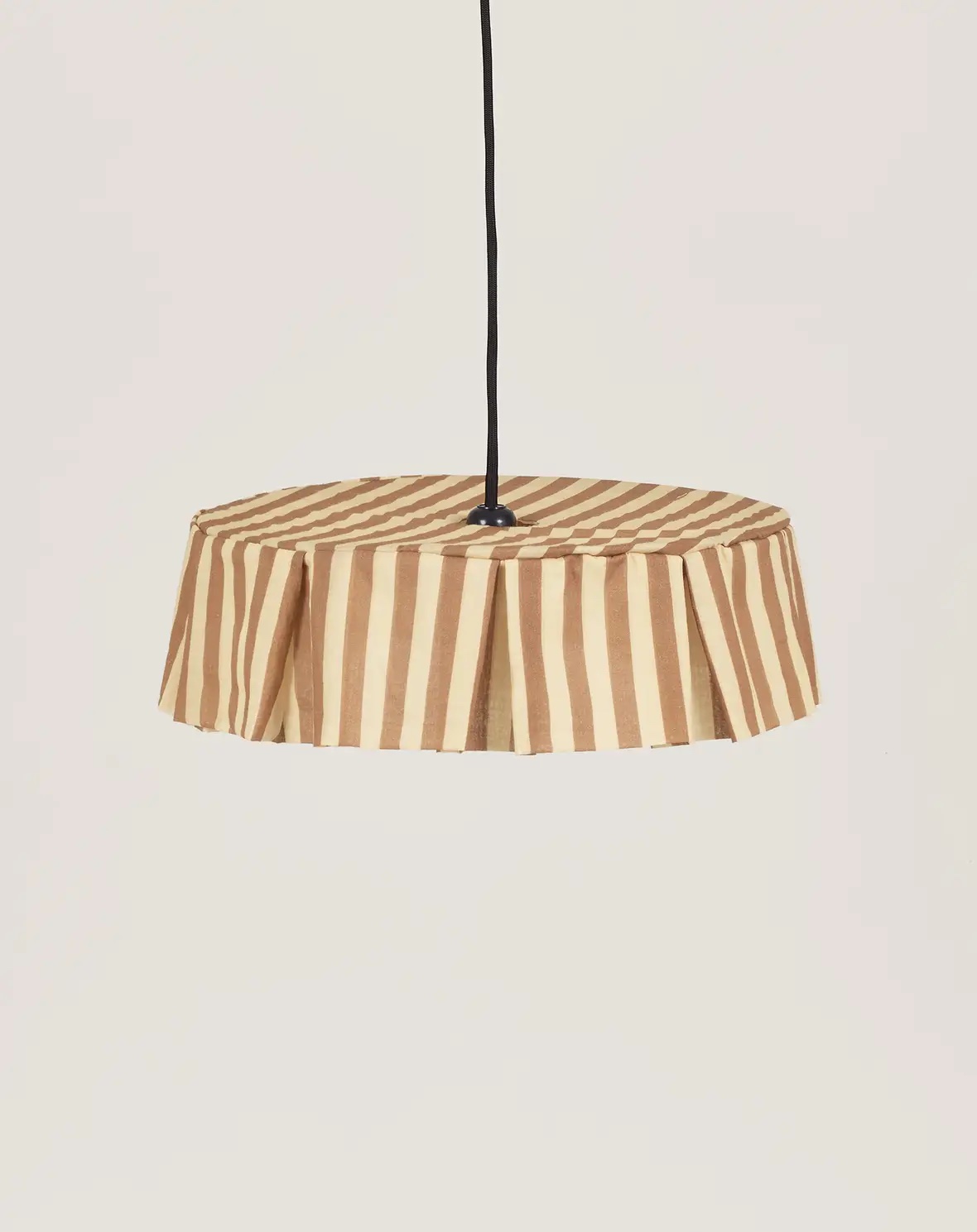 Vibes Lampenschirm ø 40 Brown Stripes