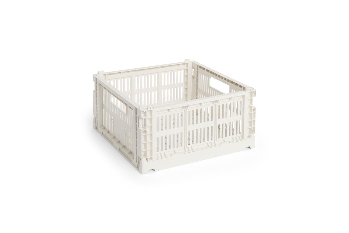 Colour Crate Medium quadratisch Off-White