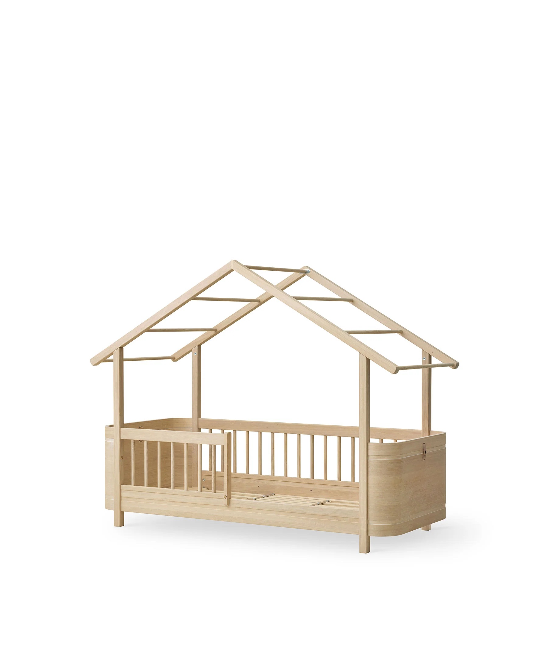 Wood Mini+ Hausbett - 68x162 cm - Eiche