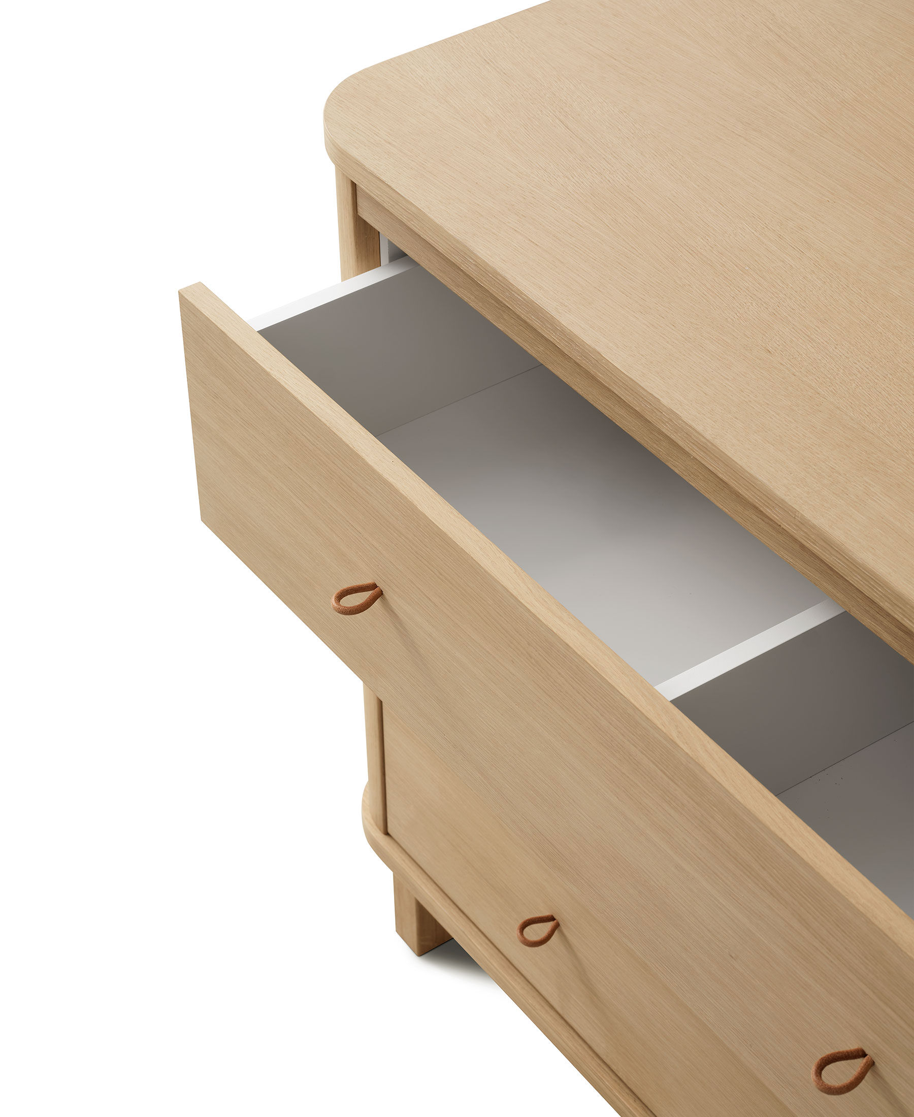 Wood Kommode 3 Schubladen, Eiche Wood Kommode 3 Schubladen, Eiche
