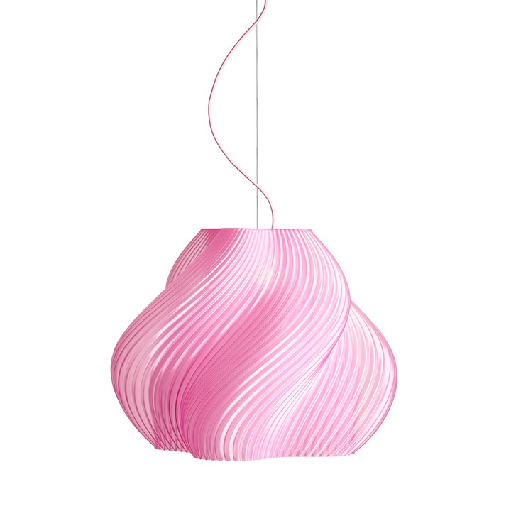 Soft Serve Hängeleuchte Mega Rose - Chrome