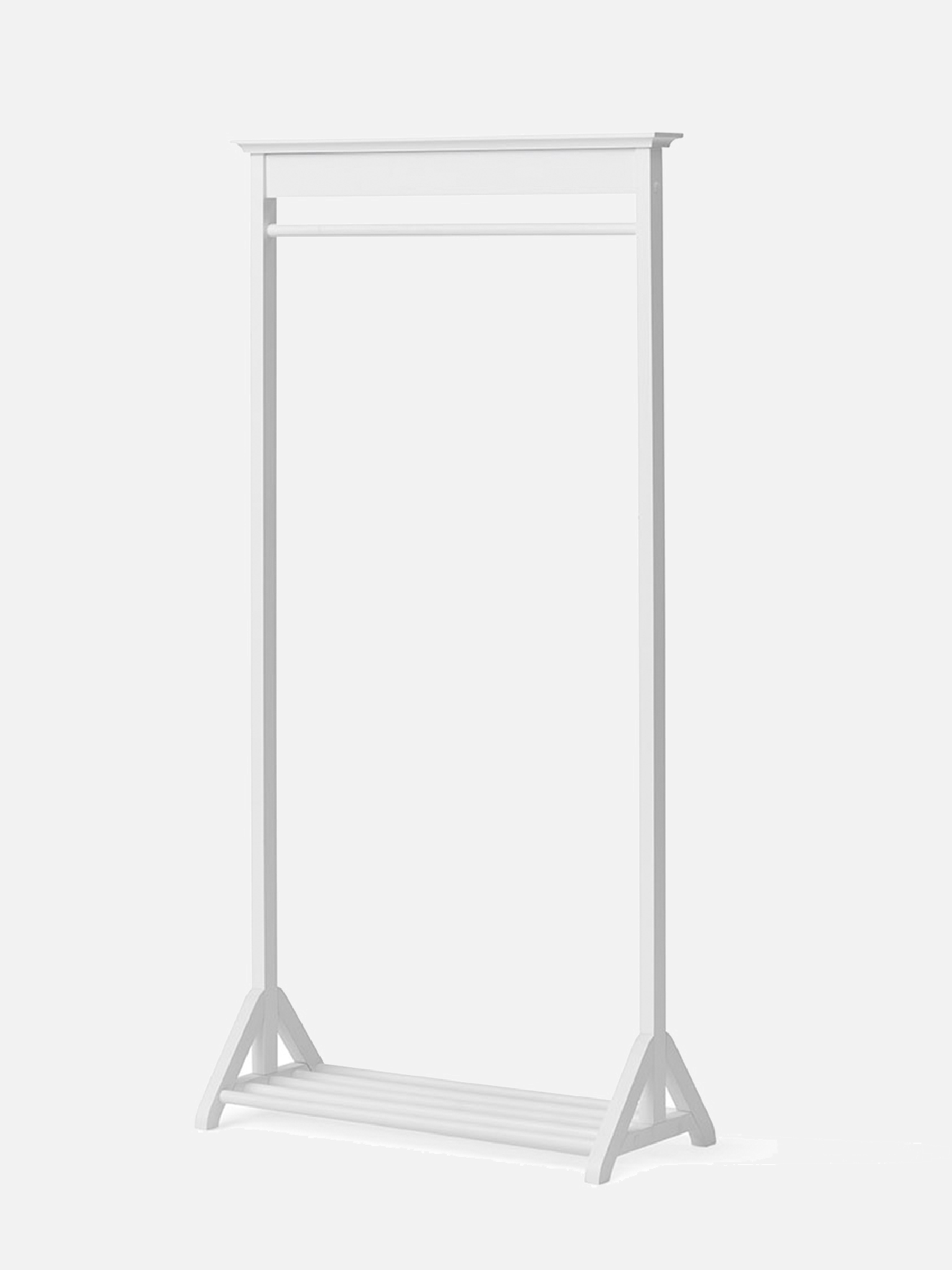 Kleiderständer 125 cm - weiß