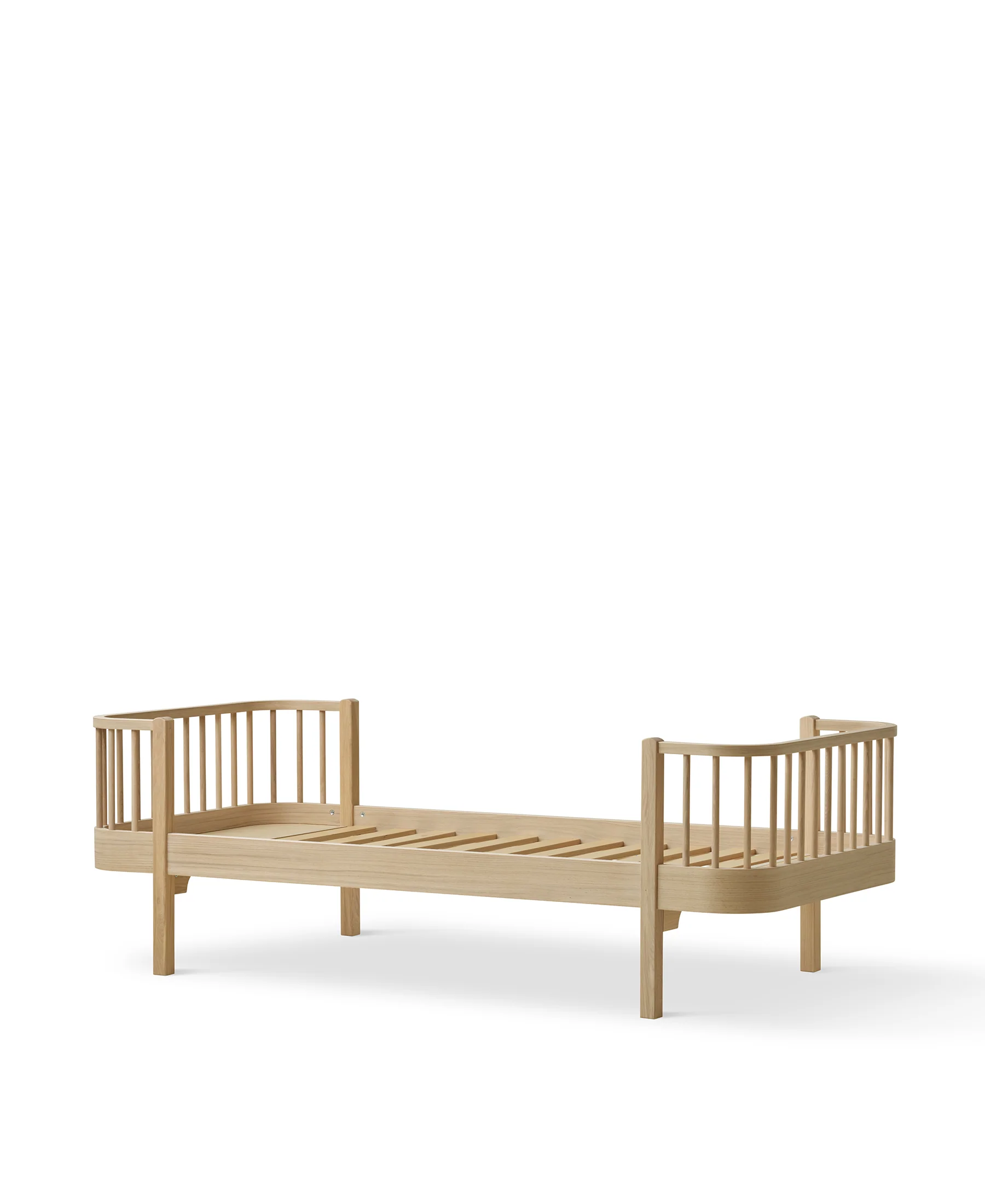Wood Original Einzelbett 90x200 cm Eiche