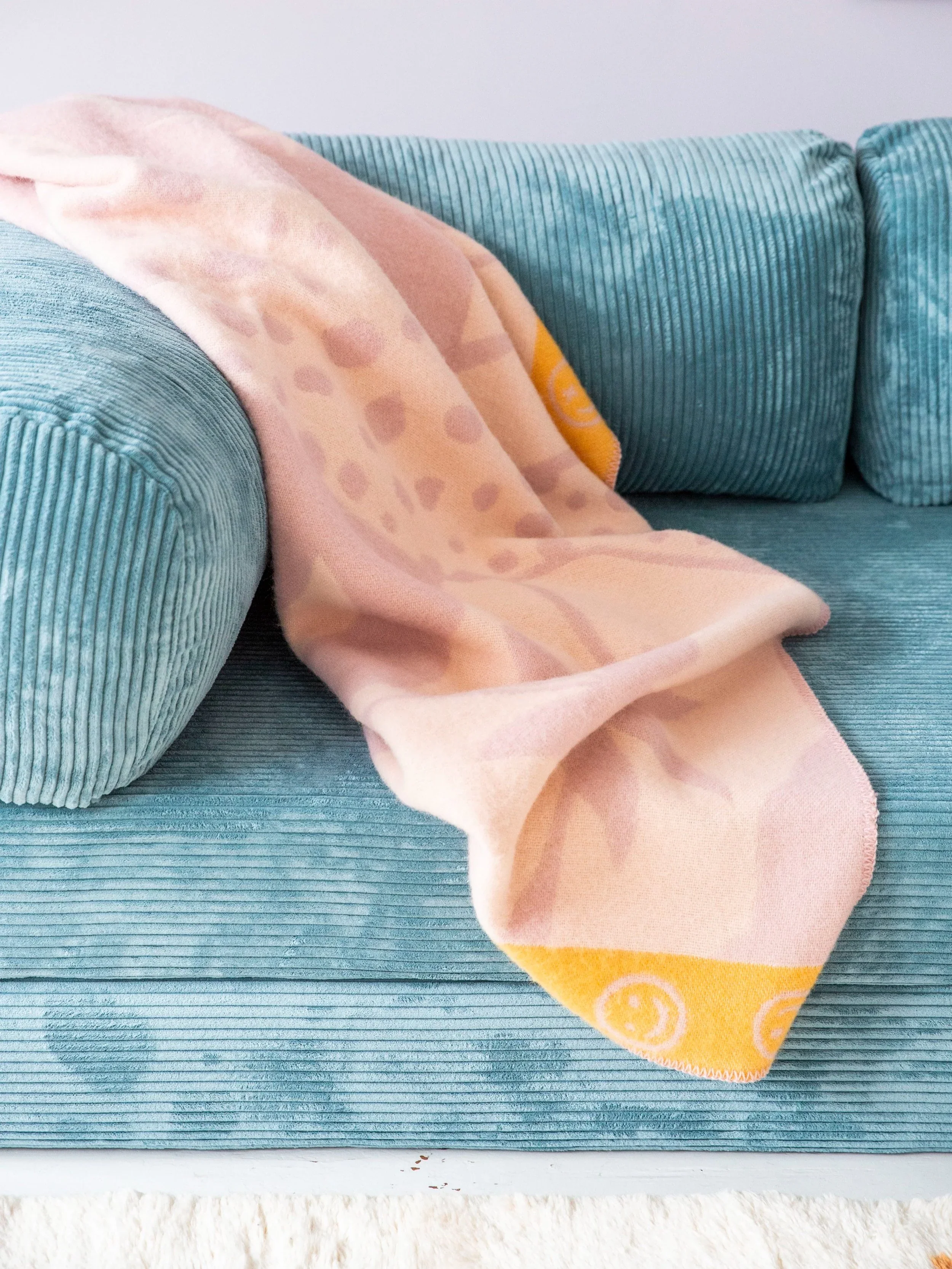 Wolldecke 130 x 180 cm Cat Mountain