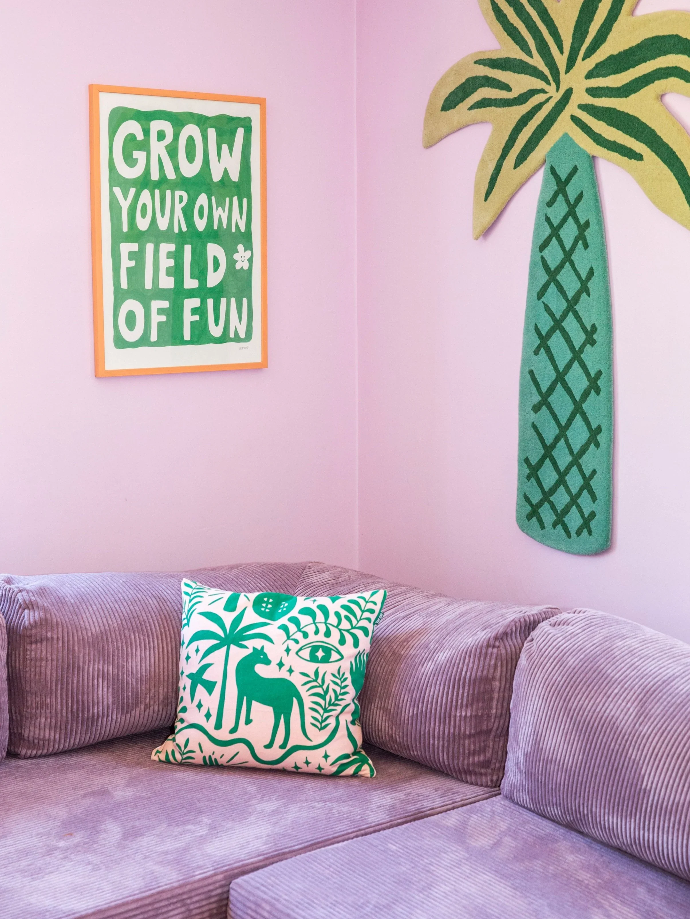 Kissen 50 x 50 cm Totem Animal Garden