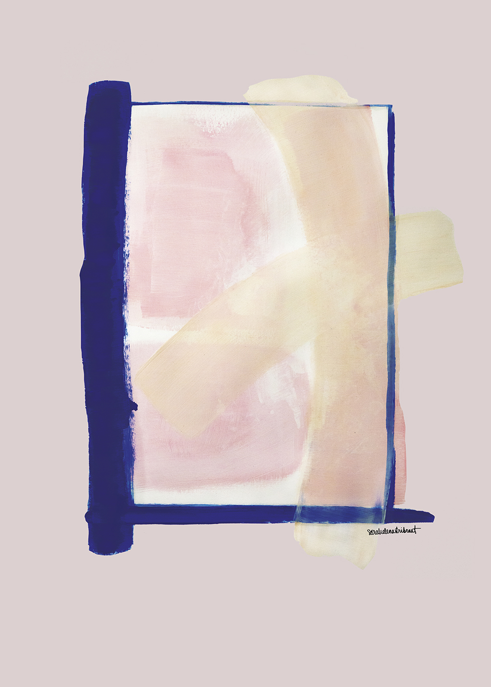Sara Stribrant Skymning Art Print 50x70 cm Sara Stribrant Skymning Art Print 50x70 cm