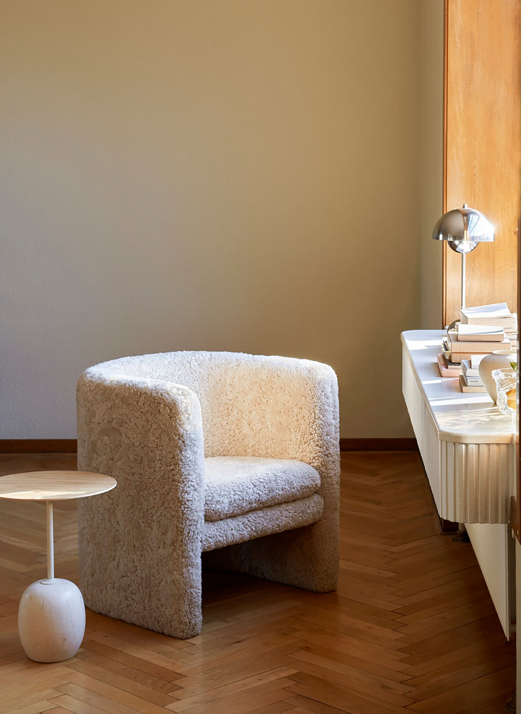 Flowerpot Tischleuchte VP3 - Verchromt