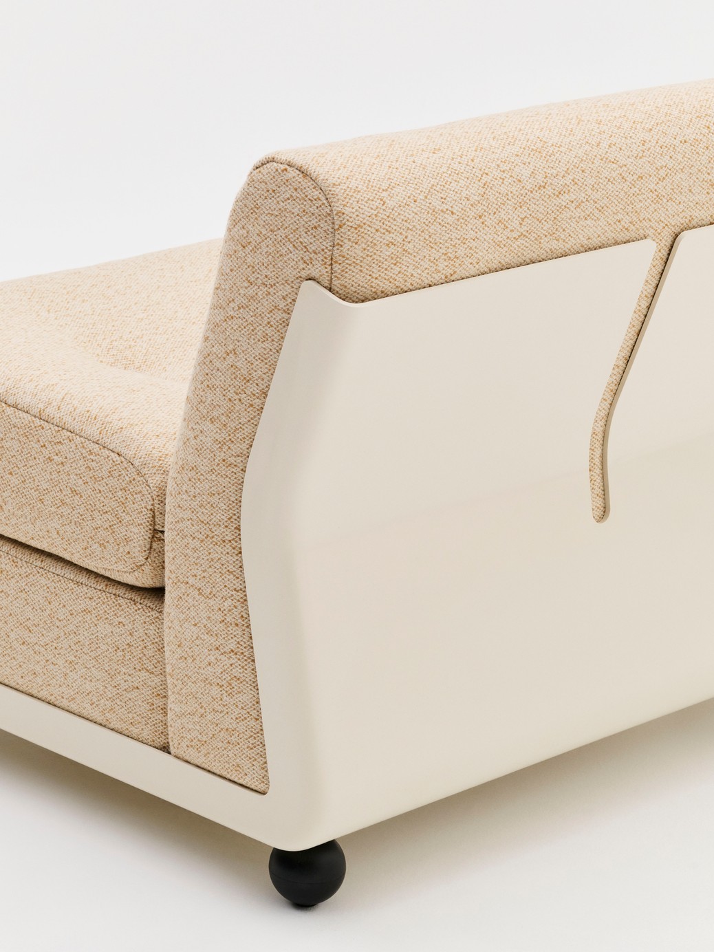 HAY Amanta 1 Sitzer - Schale Cream beige Bezug Vanir