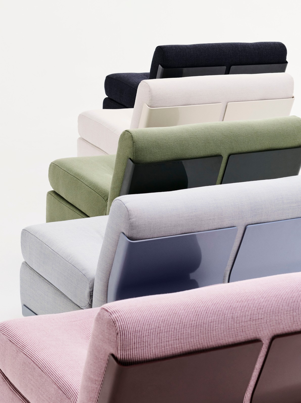 HAY Amanta 1 Sirzer - Schale Burgundy Bezug Yuma