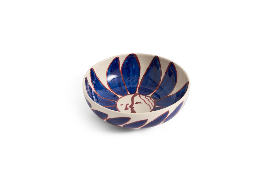 La Pittura Schale Ø 18 cm Deep blue flower La Pittura Schale Ø 18 cm Deep blue flower