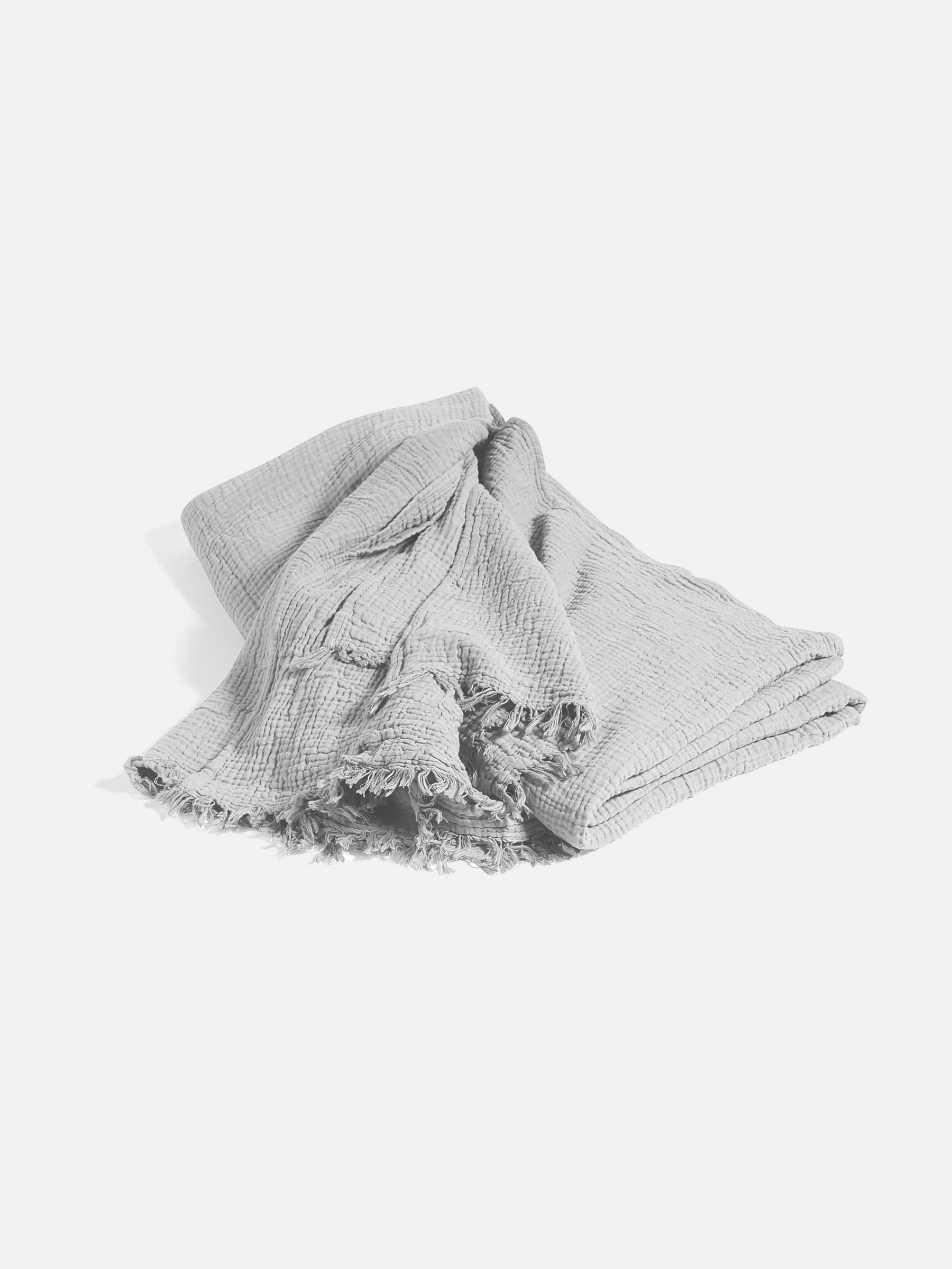 Crinkle Bedspread L260 x W260 - Cool grey Crinkle Bedspread L260 x W260 - Cool grey