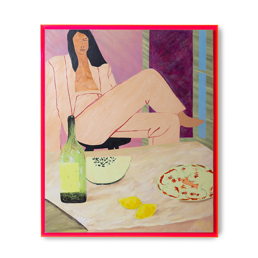 Gerahmtes Kunstwerk 'Get your Groove on' 127 x 152 cm