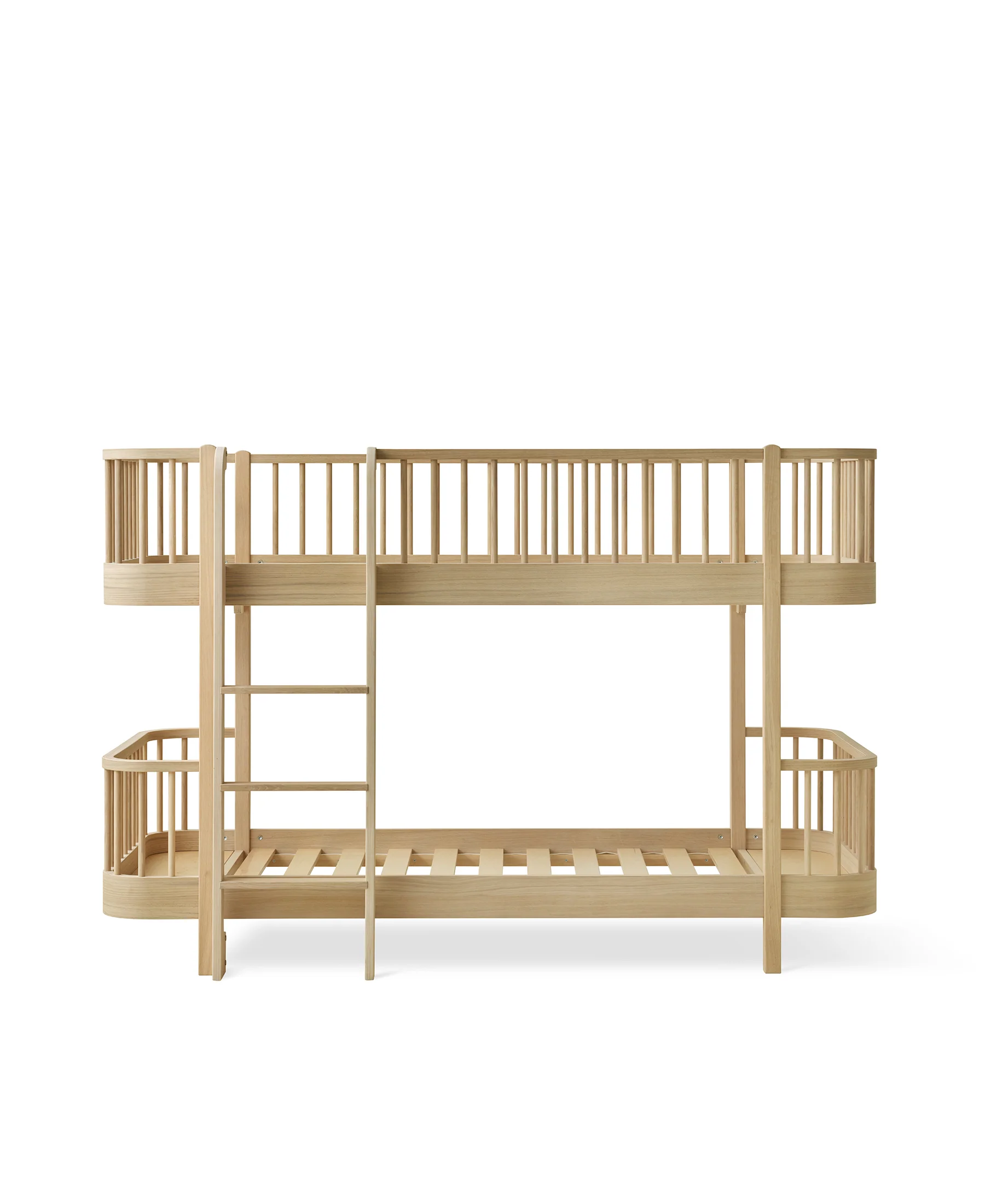 Wood Original halbhohes Etagenbett 90x200cm Eiche 