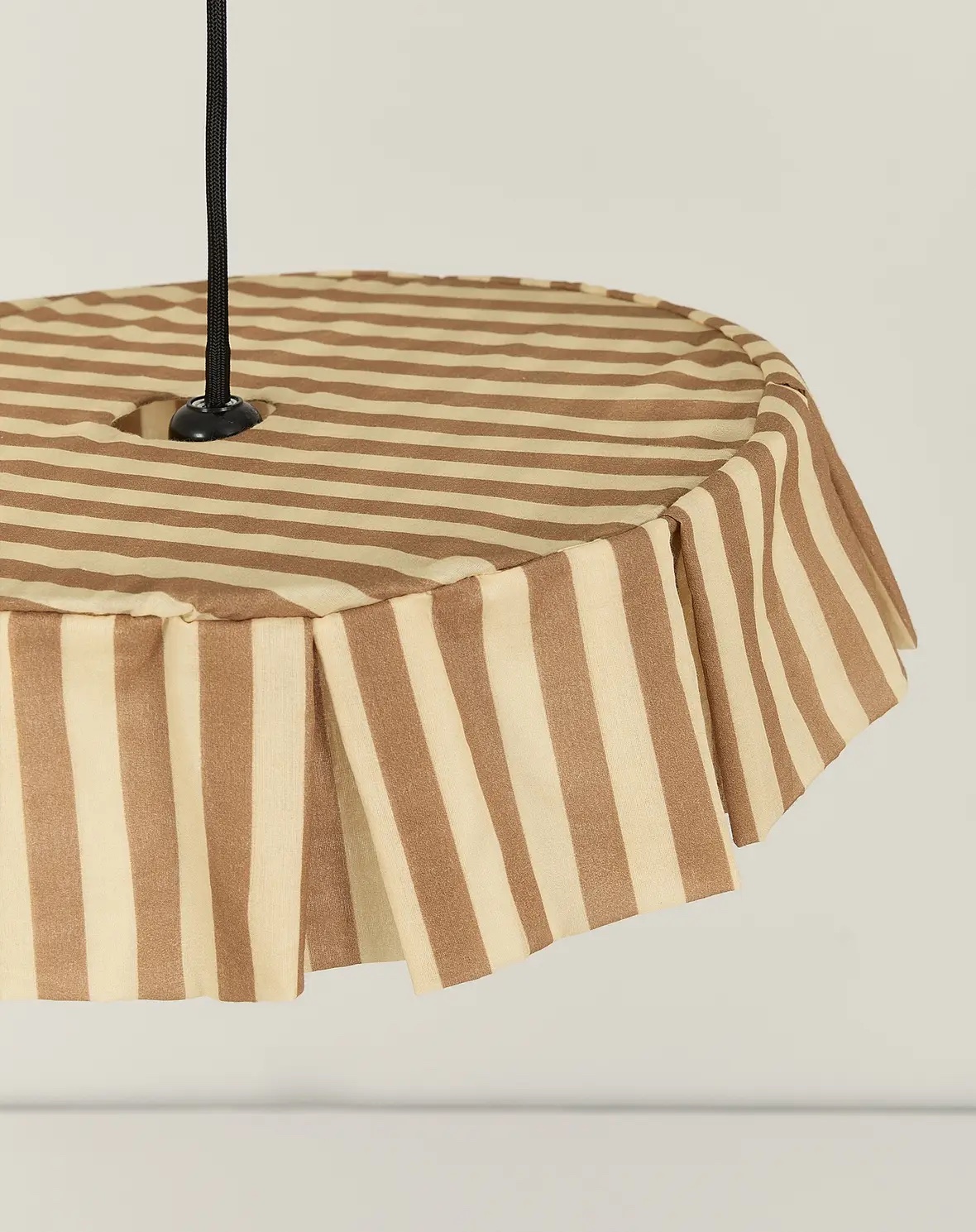 Vibes Lampenschirm ø 40 Brown Stripes