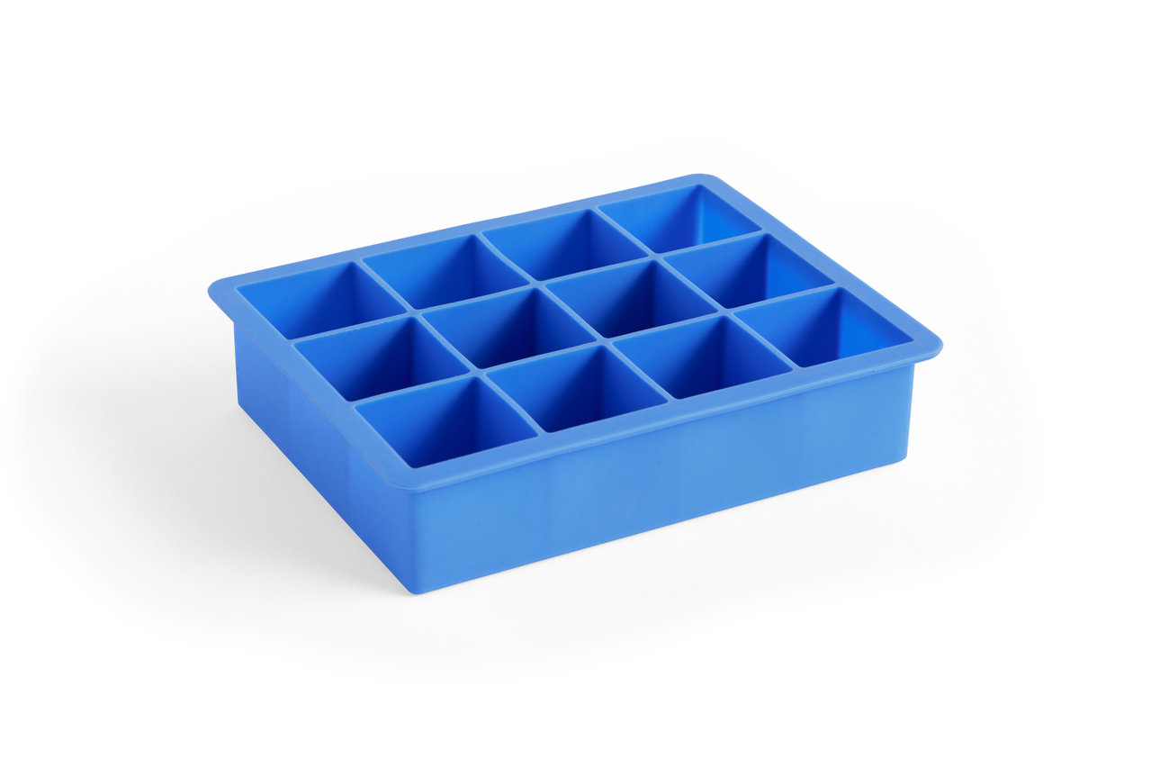 Ice Cube Eiswürfel Tablett Square X-Large Blau