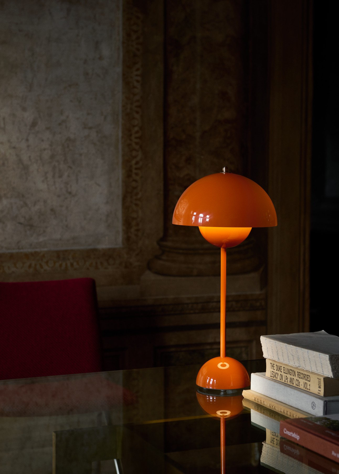VP3 Tischleuchte Zesty Orange