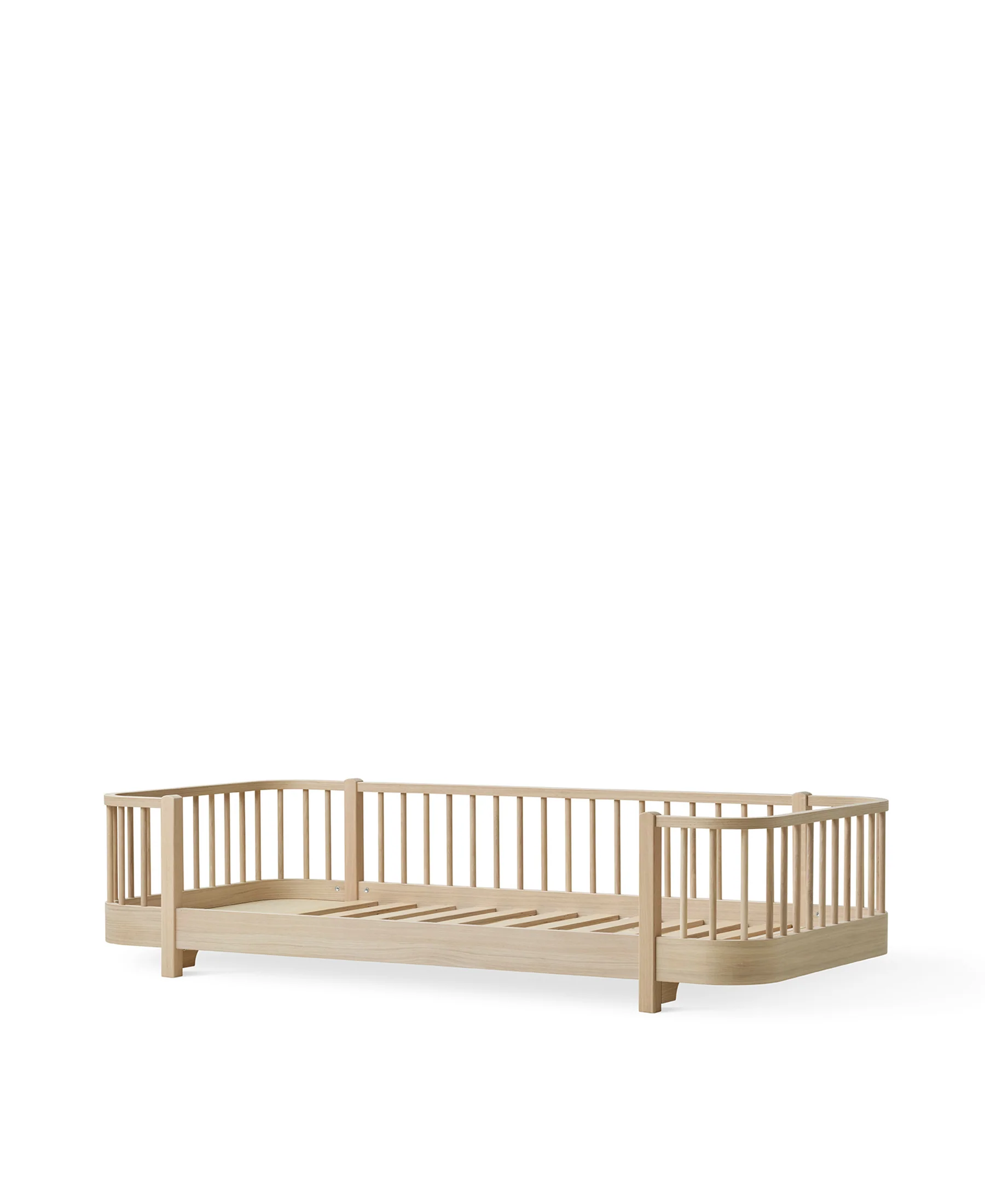 Wood Original Bodenbett 90x200 cm Eiche